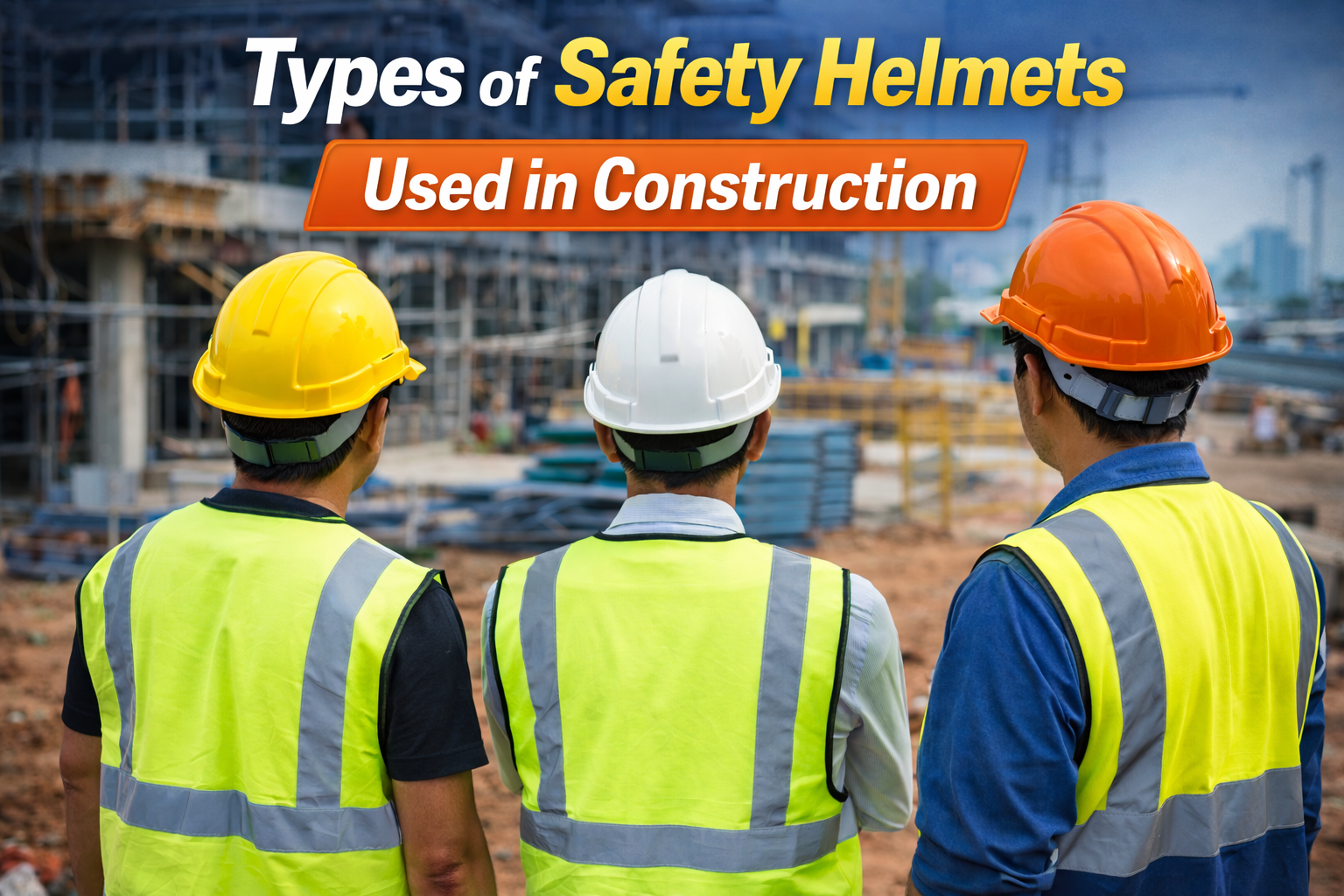 Types of Safety Helmets Used in Construction