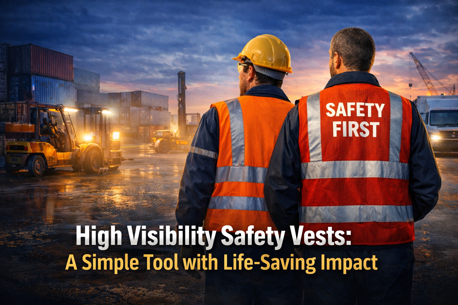 High Visibility Safety Vests: Types, Standards & Buying Guide