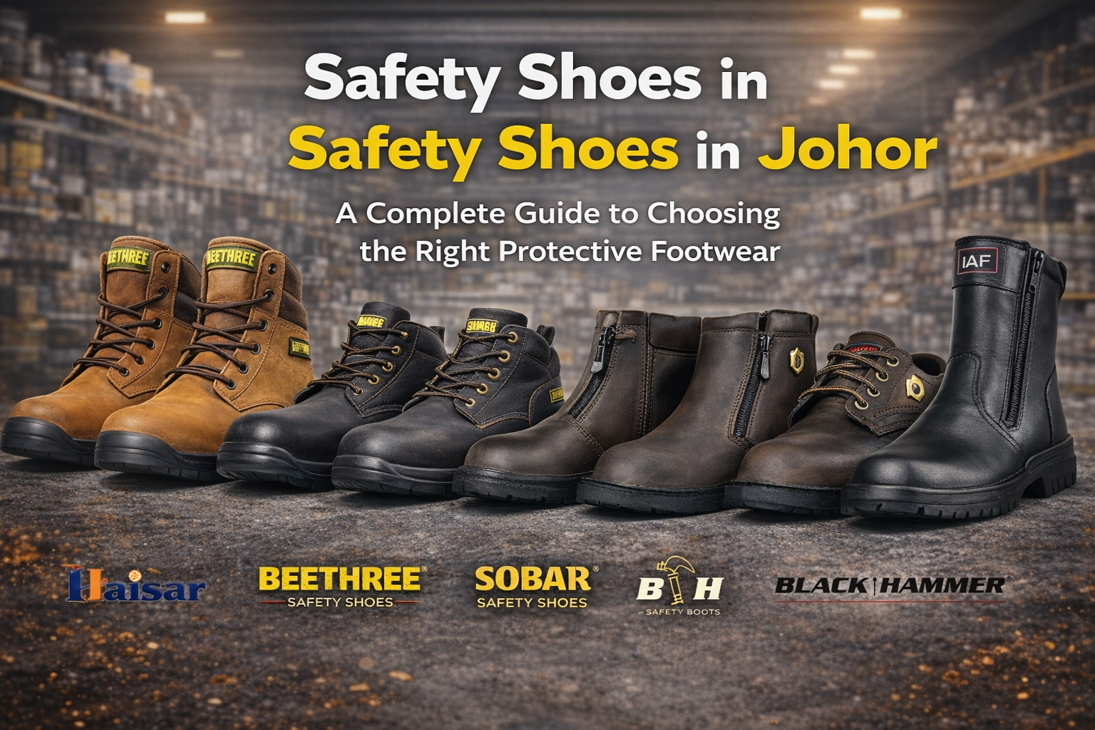 Safety Shoes in Johor: A Complete Guide to Choosing the Right Protective Footwear
