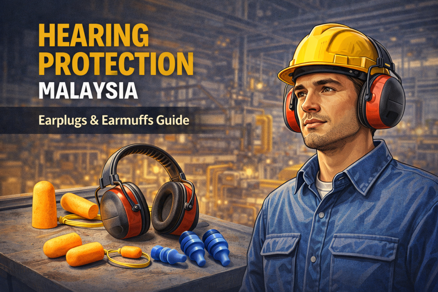 Hearing Protection Malaysia: Earplugs and Earmuffs Guide