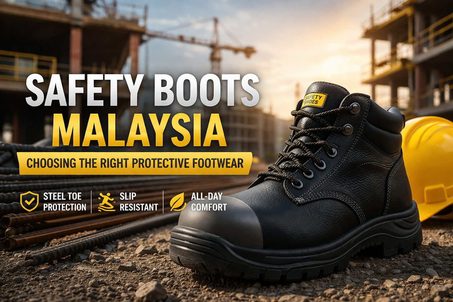 Safety Boots Malaysia: Choosing the Right Protective Footwear for Work