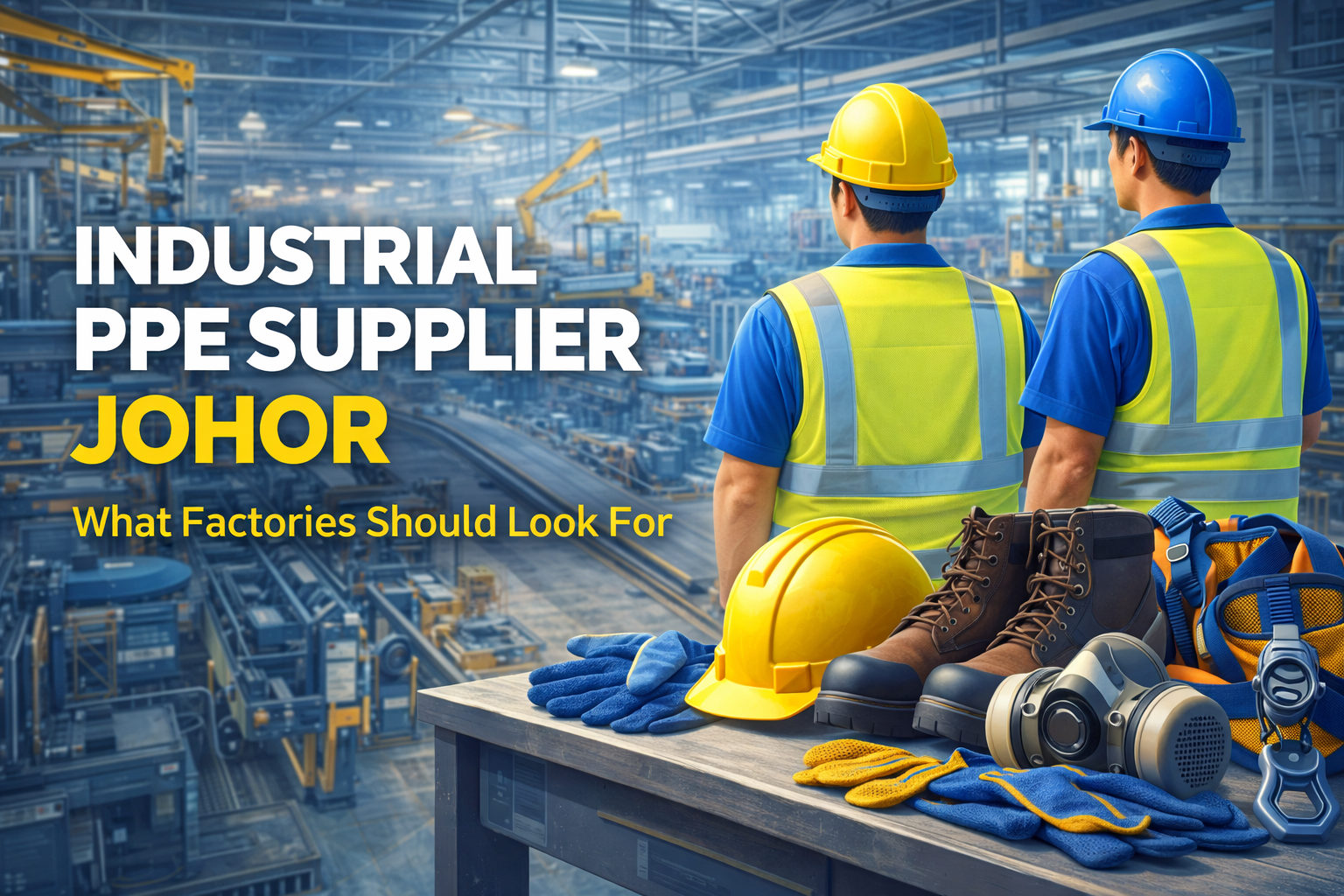 Industrial PPE Supplier Johor: What Factories Should Look For