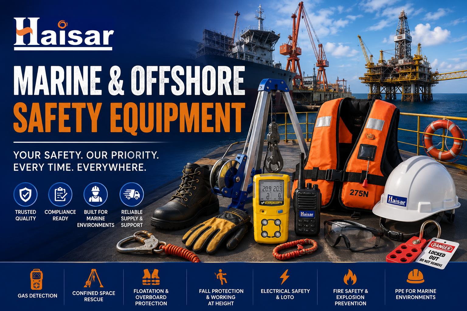 Marine and Offshore Safety Equipment Supplier Malaysia