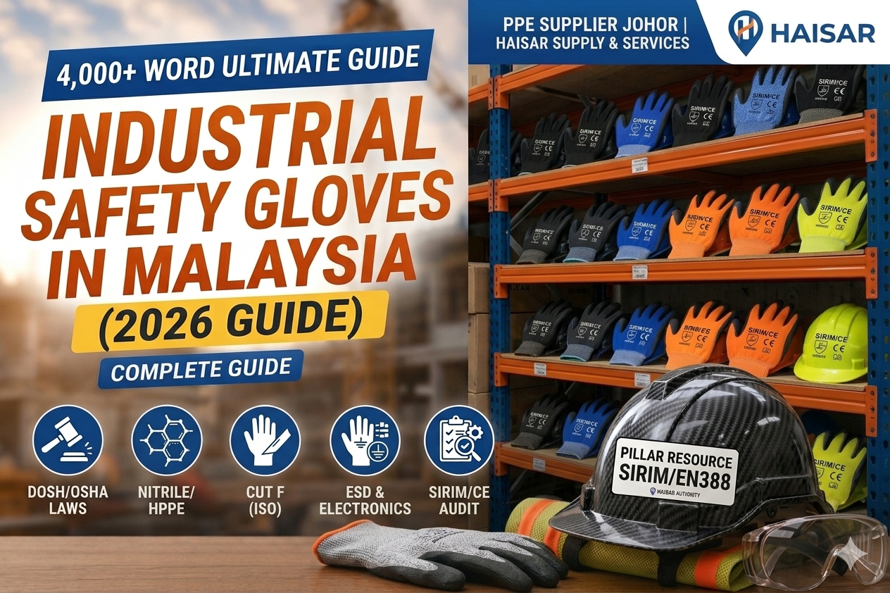 The Complete Guide to Industrial Safety Gloves in Malaysia (2026)